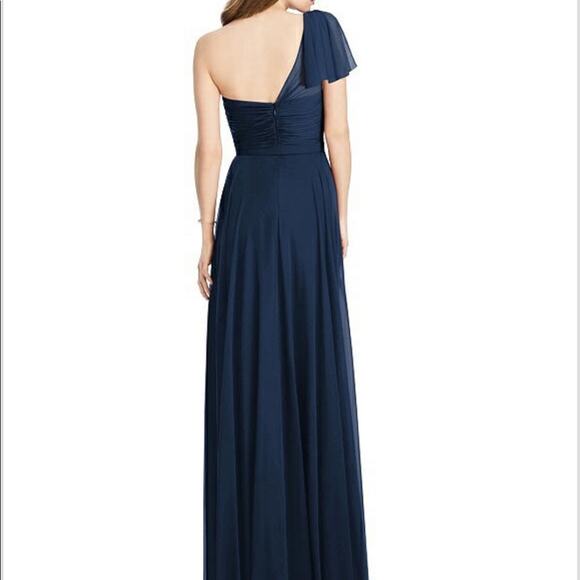Jenny Packham Bridesmaid Dress Midnight Blue Size 10 Formal Gown Maxi - Picture 2 of 4